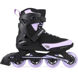 Inline Skate Women Men, Women 7/ Men 5.5, Black and Purple